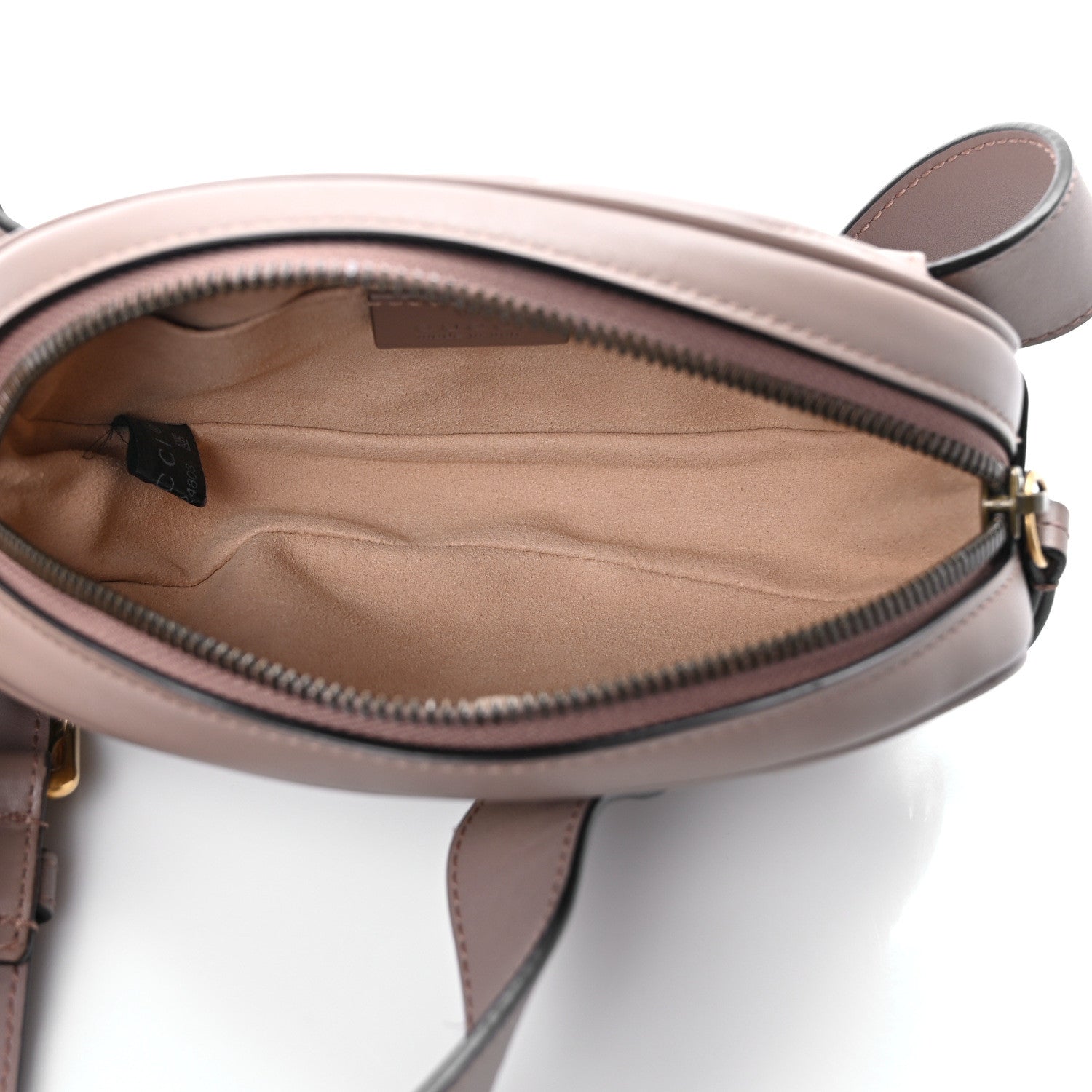 Gucci Calfskin Matelasse GG Marmont Belt Bag 95 38 Porcelain Rose 5 of 11