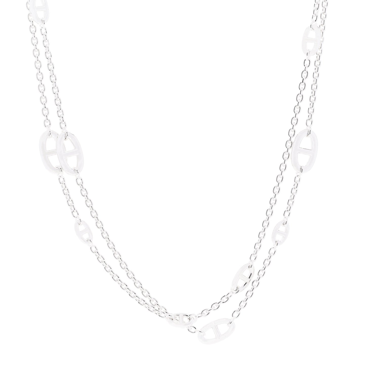 Sterling Silver Farandole Necklace 120