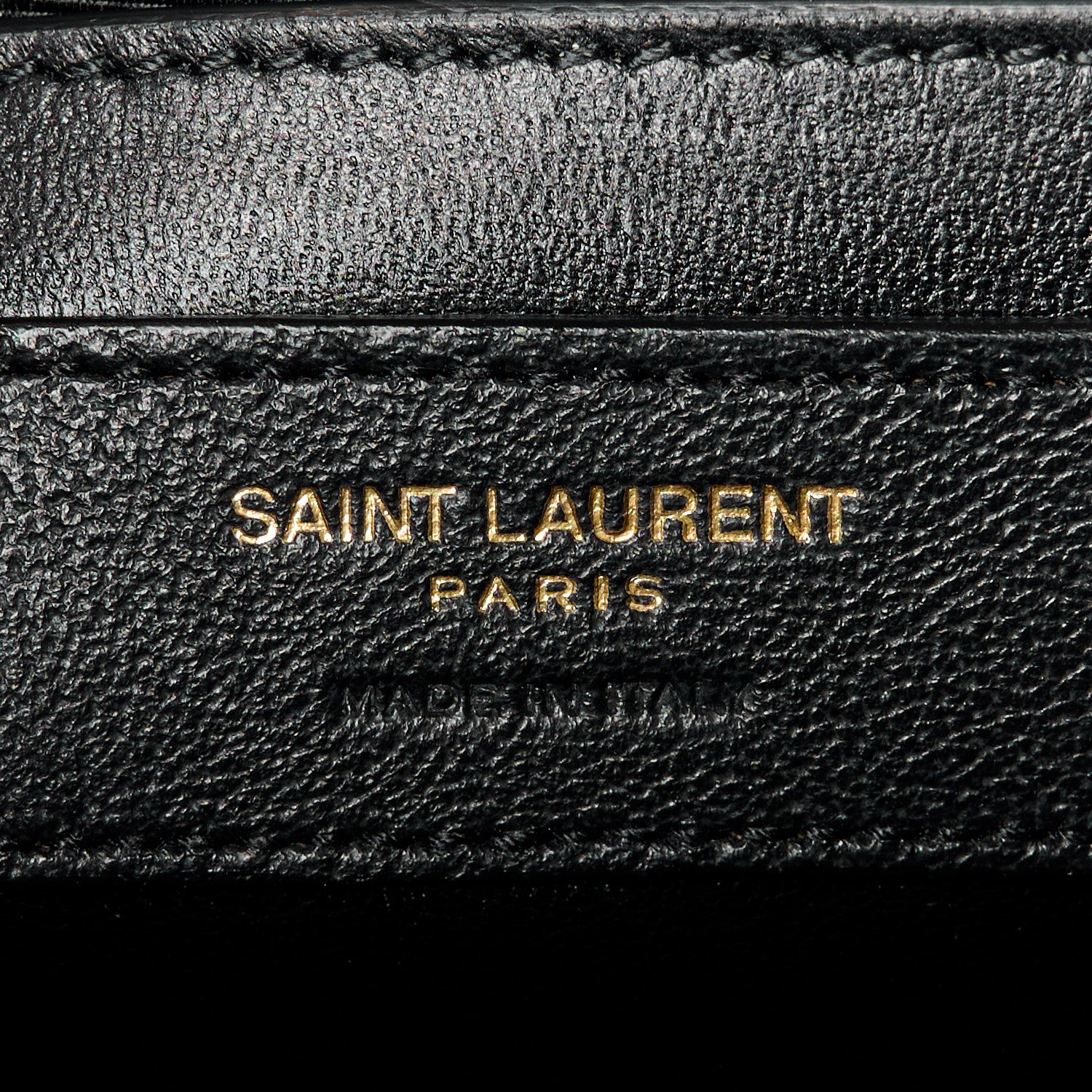 Saint Laurent Grain De Poudre Medium Classic Monogram Kate Satchel Black 7 of 11