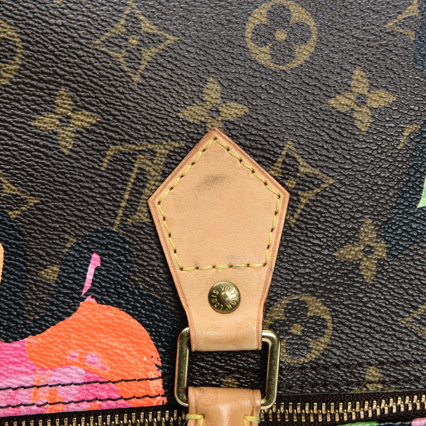 Monogram Roses Speedy 30