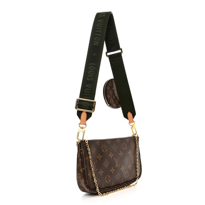 Louis Vuitton Monogram Multi Pochette Accessories Kaki 3 of 10