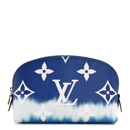 Louis Vuitton Monogram Giant Escale Cosmetic Pouch Blue 1 of 9