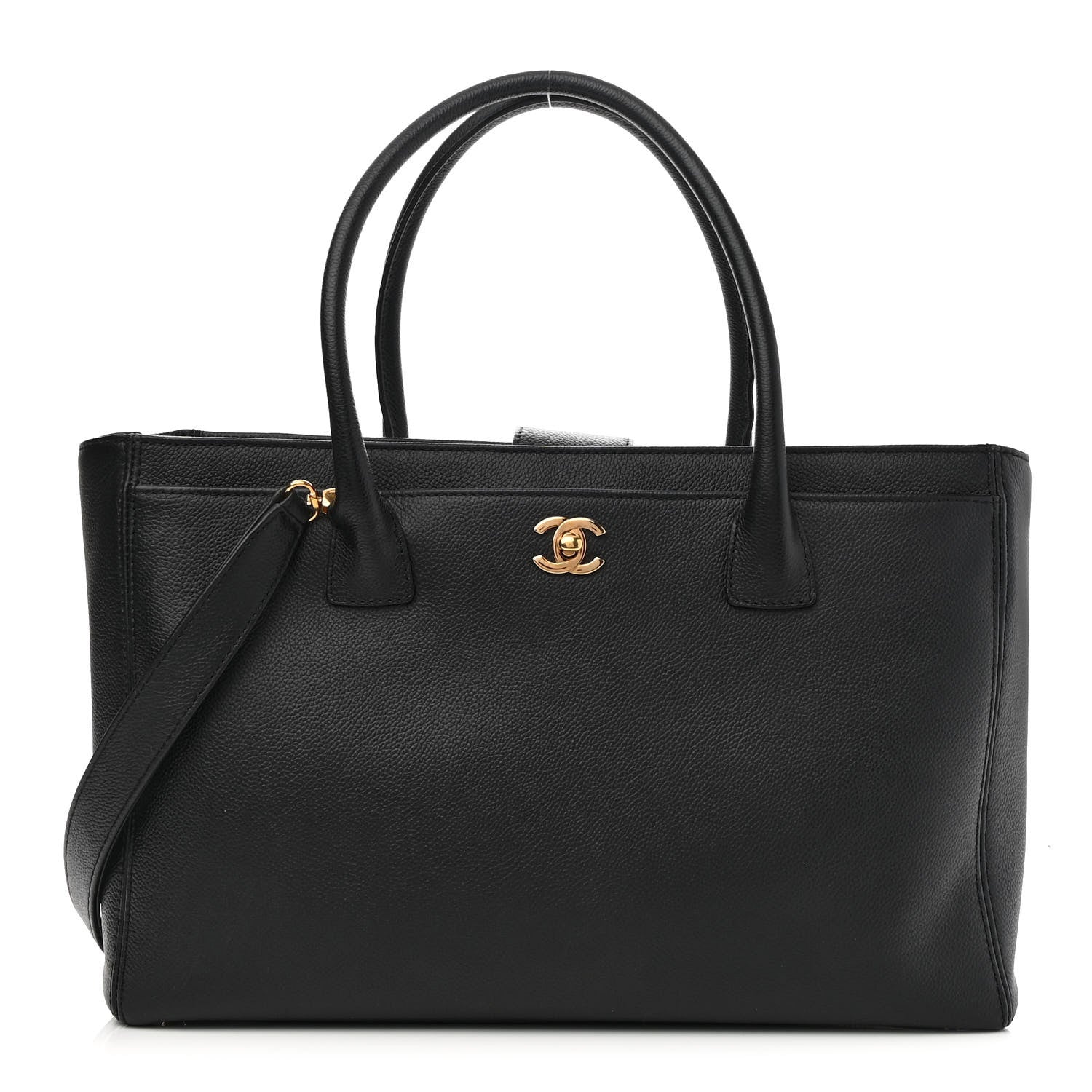 Chanel Caviar Cerf Executive Shopper Tote Black 1 of 10