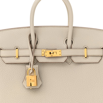 Hermes Togo Birkin 25 Beton 8 of 11