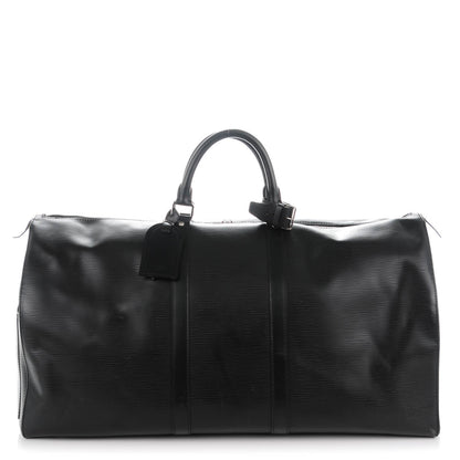 Louis Vuitton Epi Keepall 55 Black 1 of 9