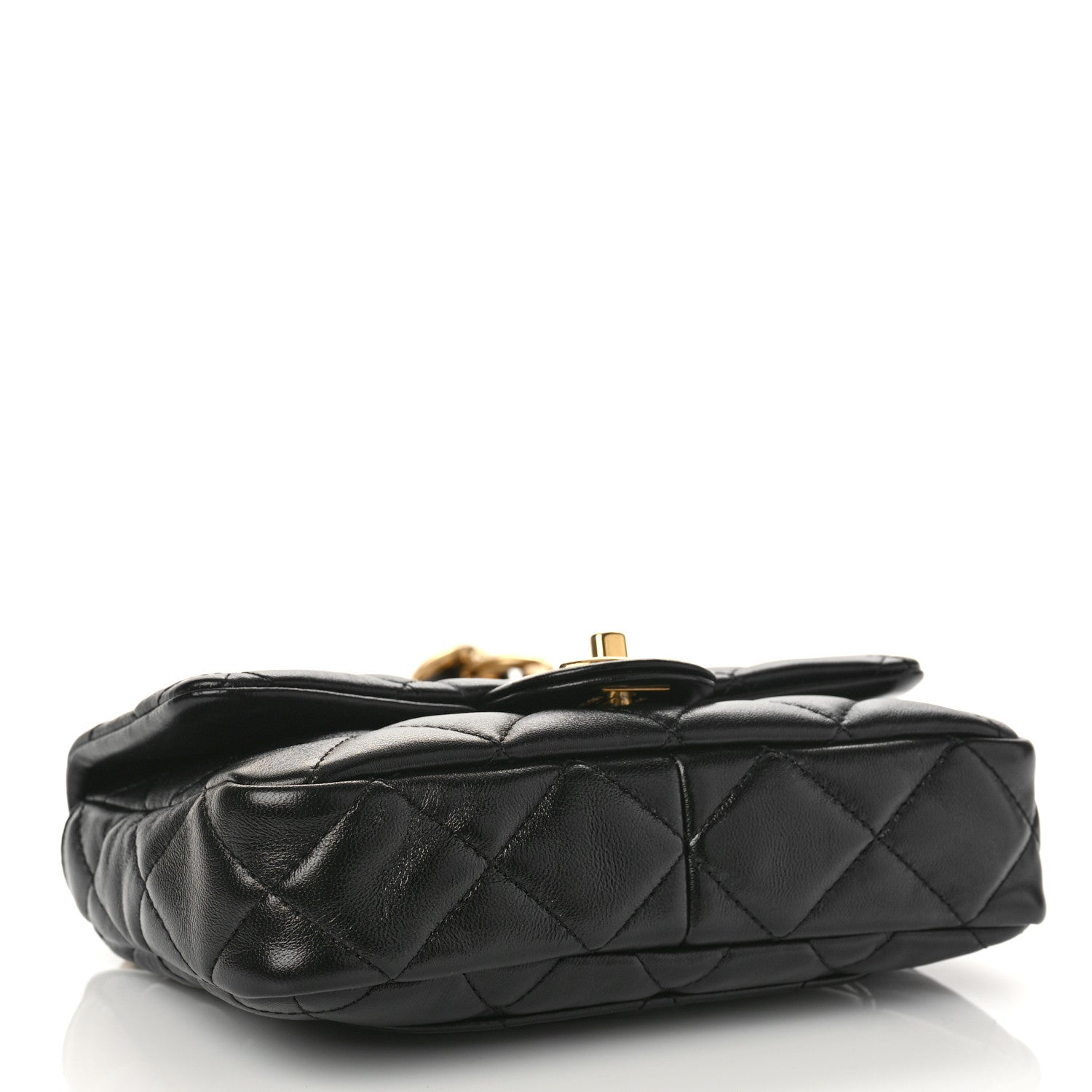 Chanel Lambskin Quilted Small Funky Town Flap Black 4 of 9