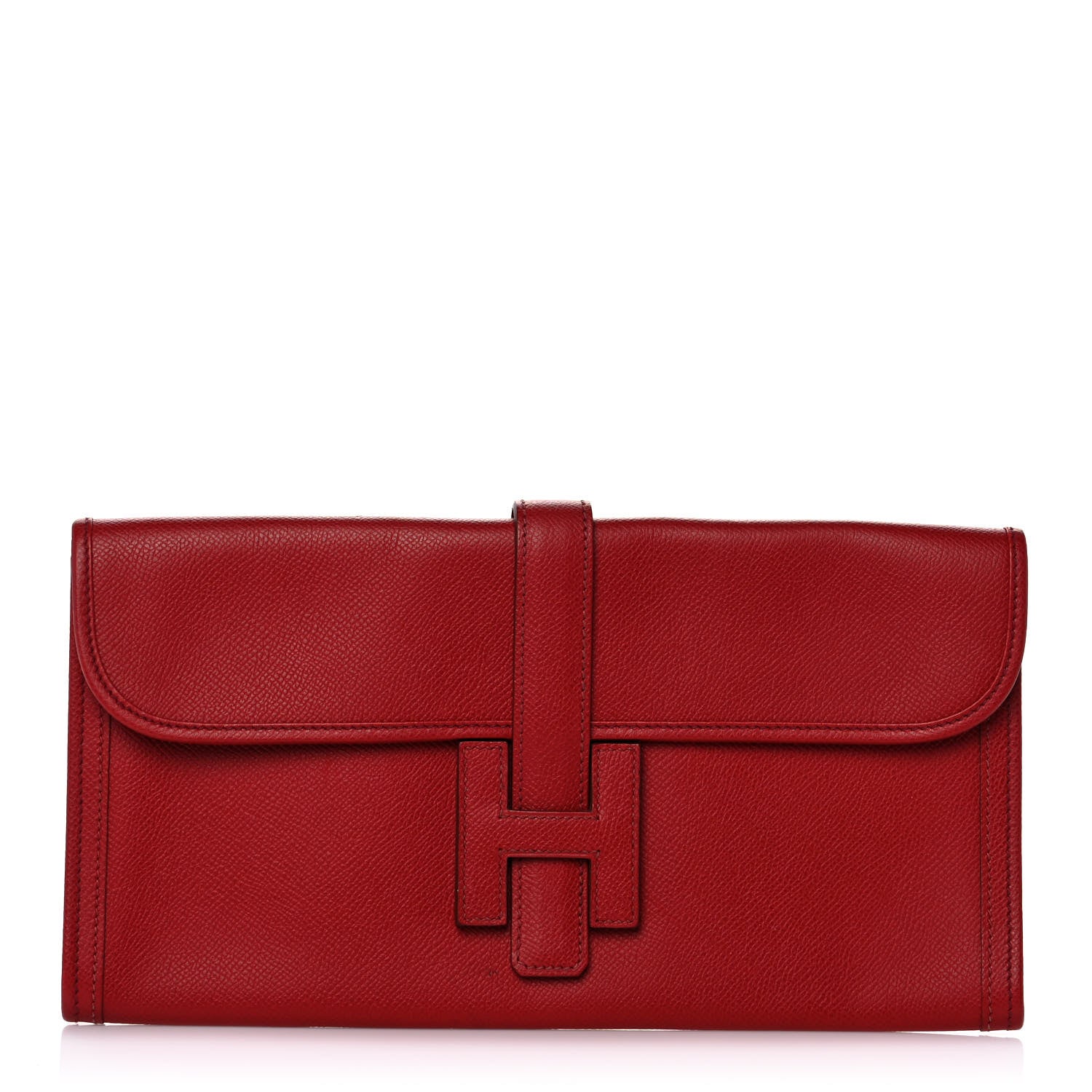 Hermes Epsom Jige Elan 29 Clutch Rouge Garance 1 of 11