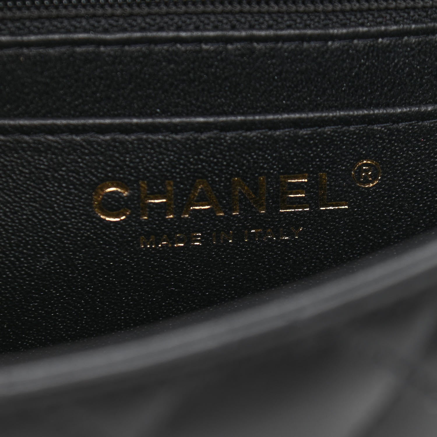 Chanel Lambskin Quilted Mini Square Flap Black 6 of 11