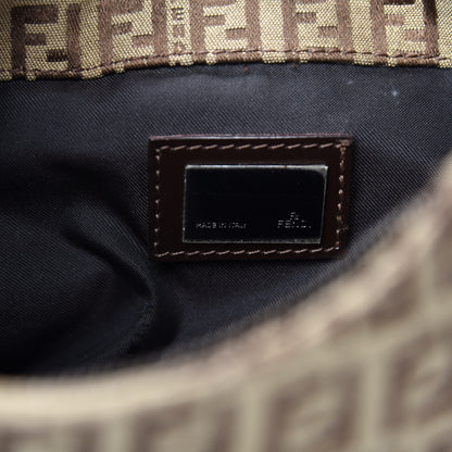Fendi Zucchino Vitello Hobo Tobacco 14 of 16