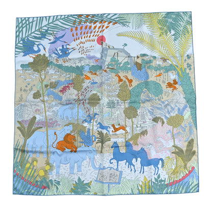 Hermes Silk Le Carnaval des Animaux Scarf 90 1 of 3