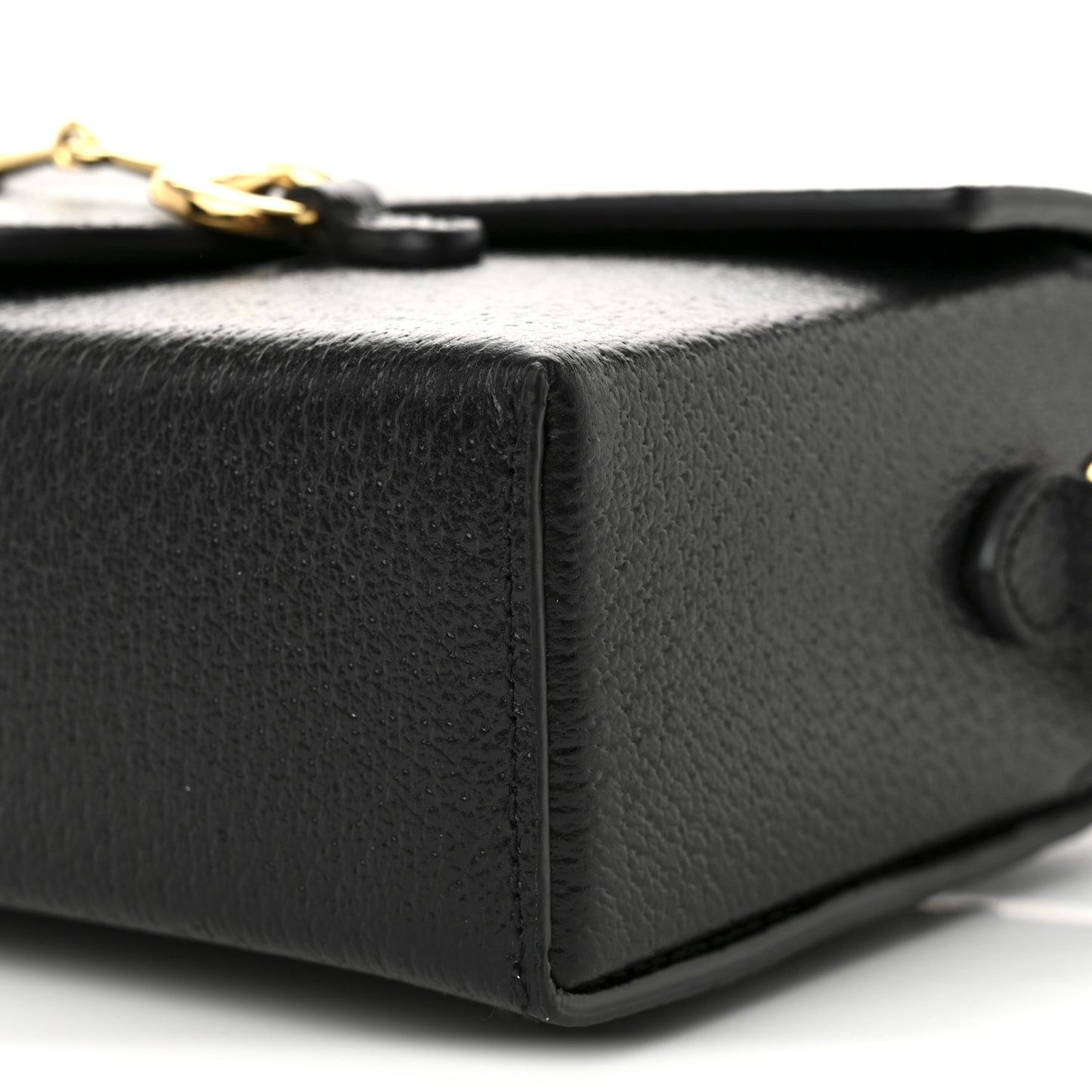 Calfskin Horsebit 1955 Shoulder Bag Black