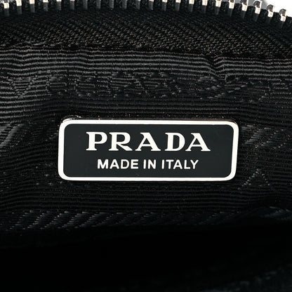 Prada Tessuto Nylon Saffiano Crossbody Pouch Black 6 of 11