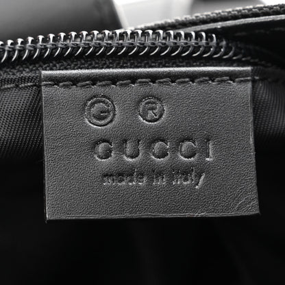 Gucci Techno Canvas Web Single Buckle Backpack Black 6 of 10