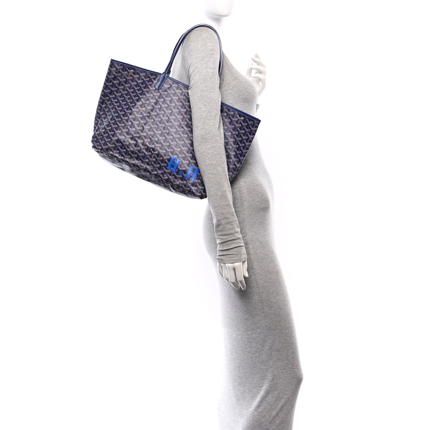 Goyardine Saint Louis PM Navy