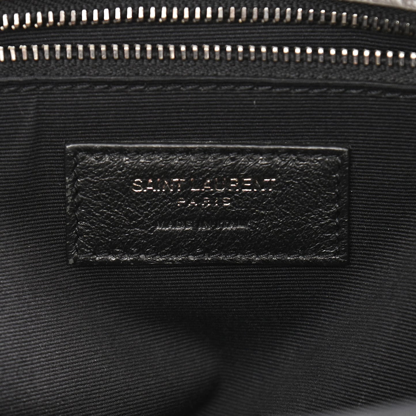 Crinkled Calfskin Matelasse Monogram Large Niki Chain Satchel Fog