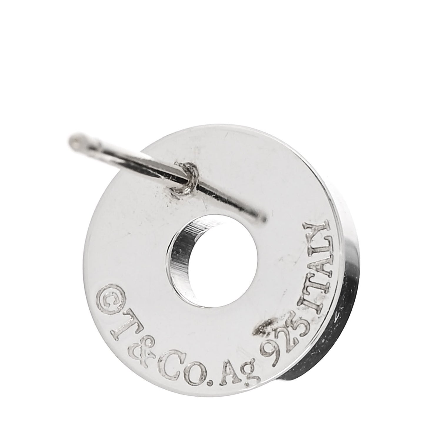 Sterling Silver 1837 Circle Earrings