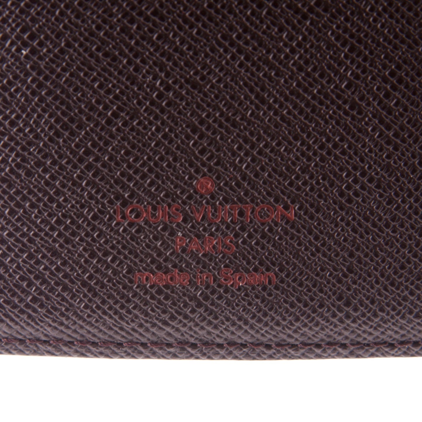 Damier Ebene Small Ring Agenda Cover