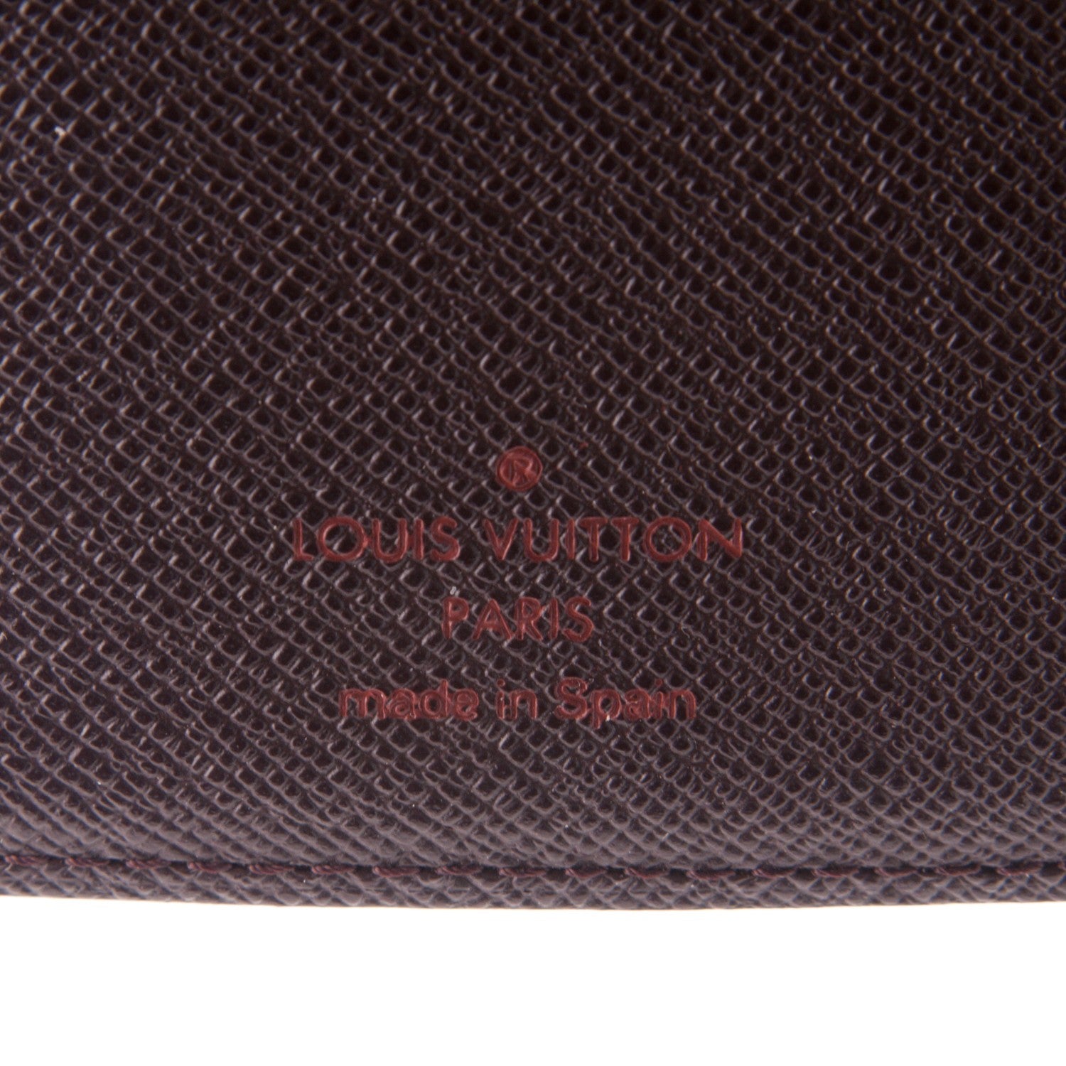 Louis Vuitton Damier Ebene Small Ring Agenda Cover 6 of 7