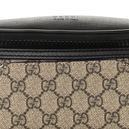 Gucci GG Supreme Monogram Belt Bag Black 9 of 11