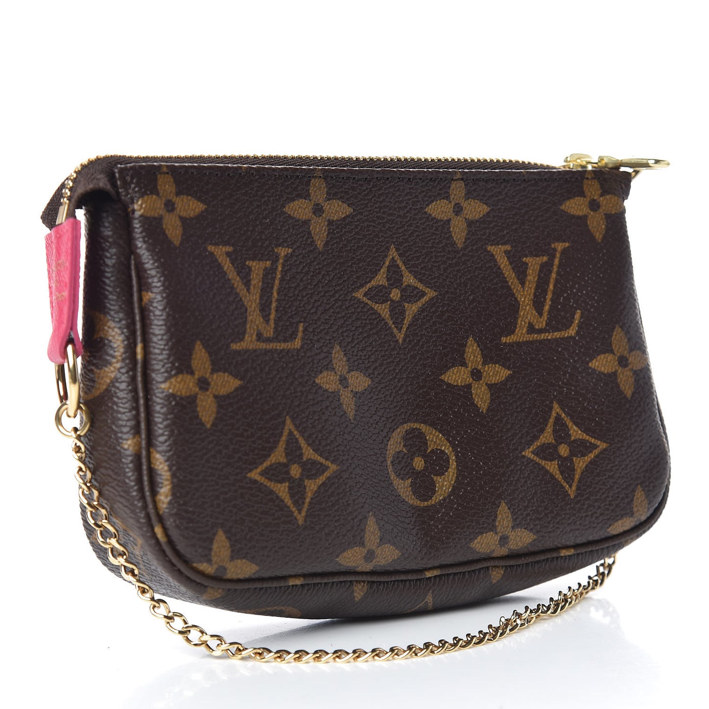 Monogram 2019 Christmas Animation Mini Courchevel Pochette Accessories Fuchsia