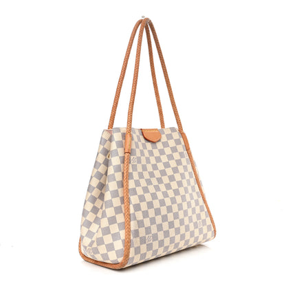 Louis Vuitton Damier Azur Propriano Rose Ballerine 3 of 12