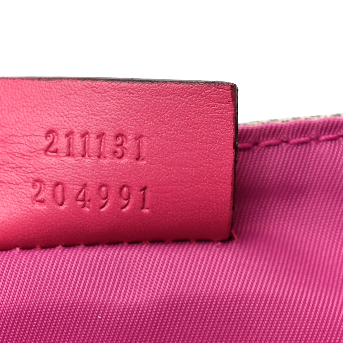GG Supreme Monogram Rose Bud Diaper Bag Pink