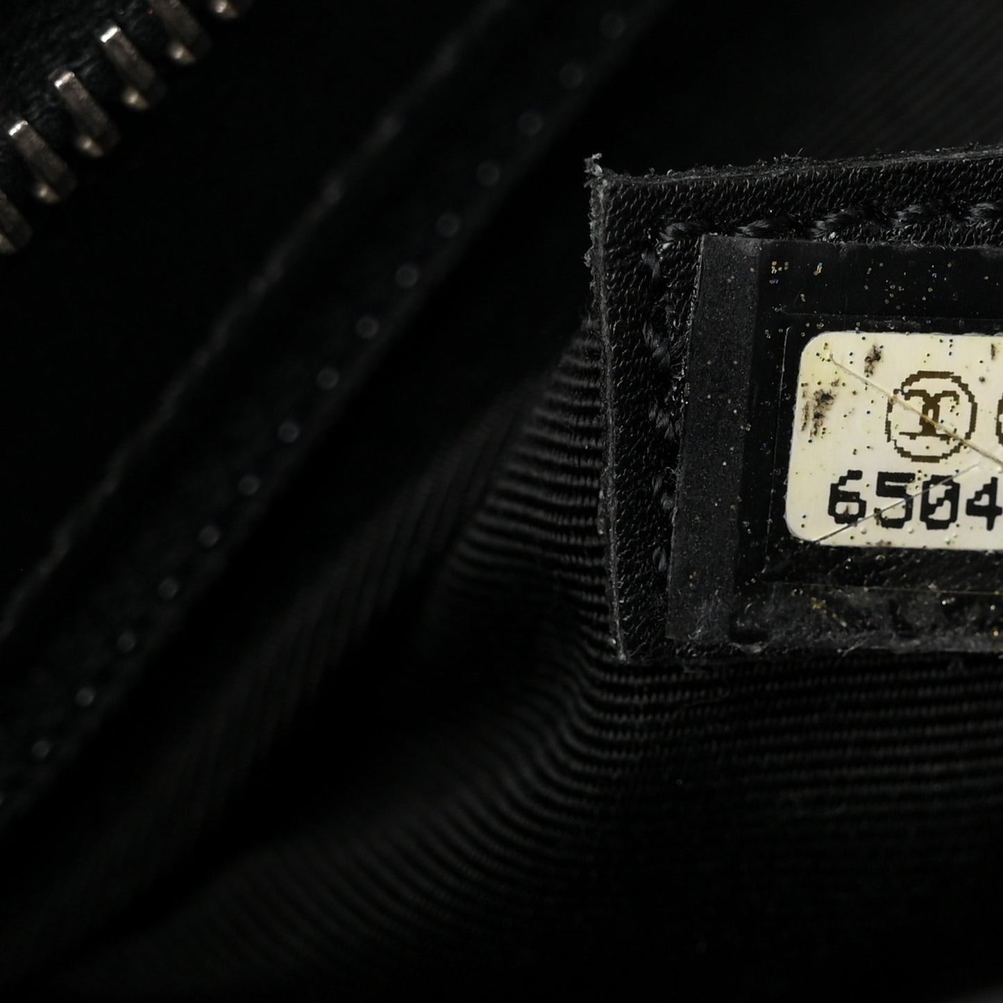 Caviar Quilted Medallion Tote Black