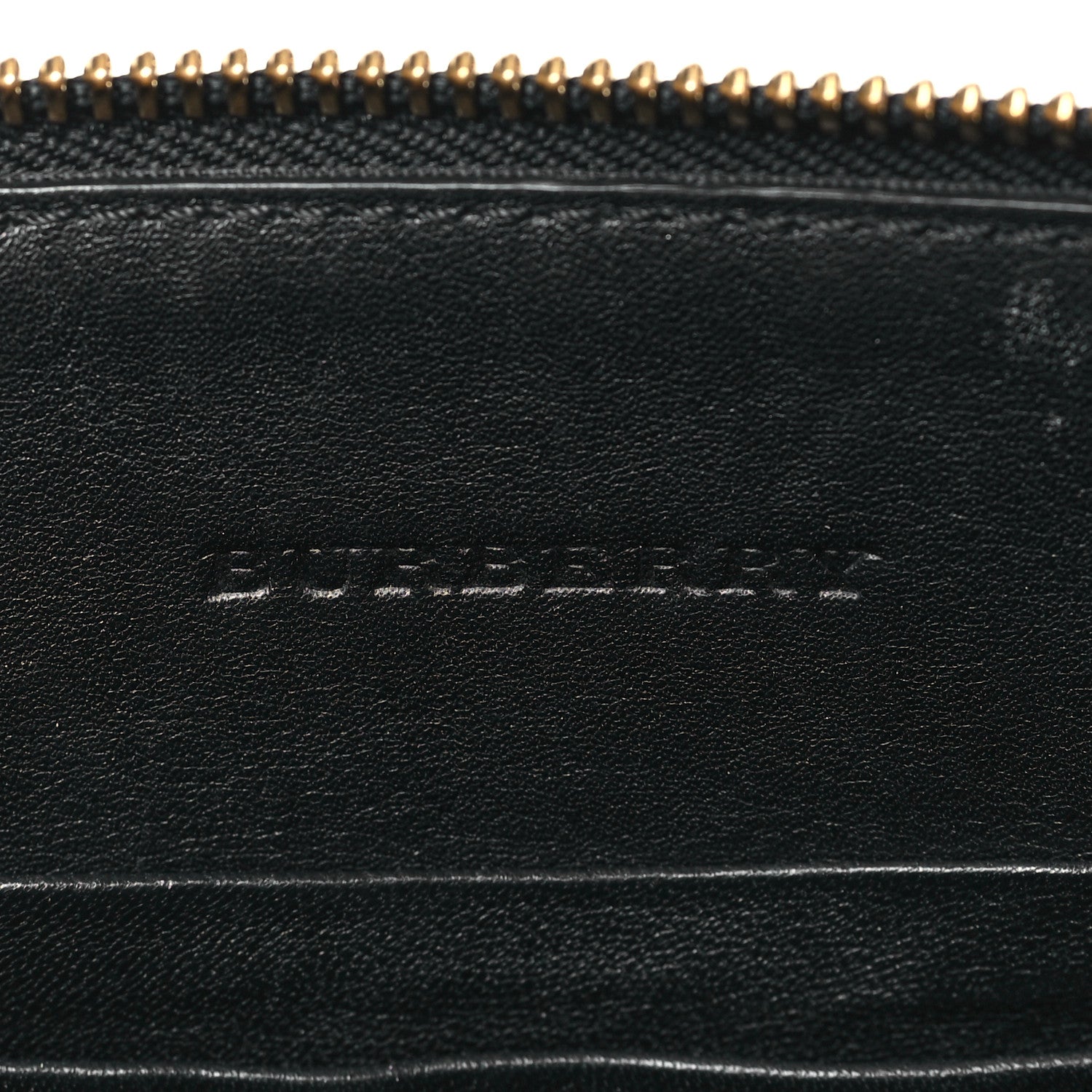 Burberry House Check Derby Peyton Crossbody Clutch Bag Black 6 of 9