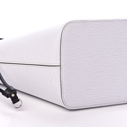 Louis Vuitton Epi Neverfull MM White 9 of 12