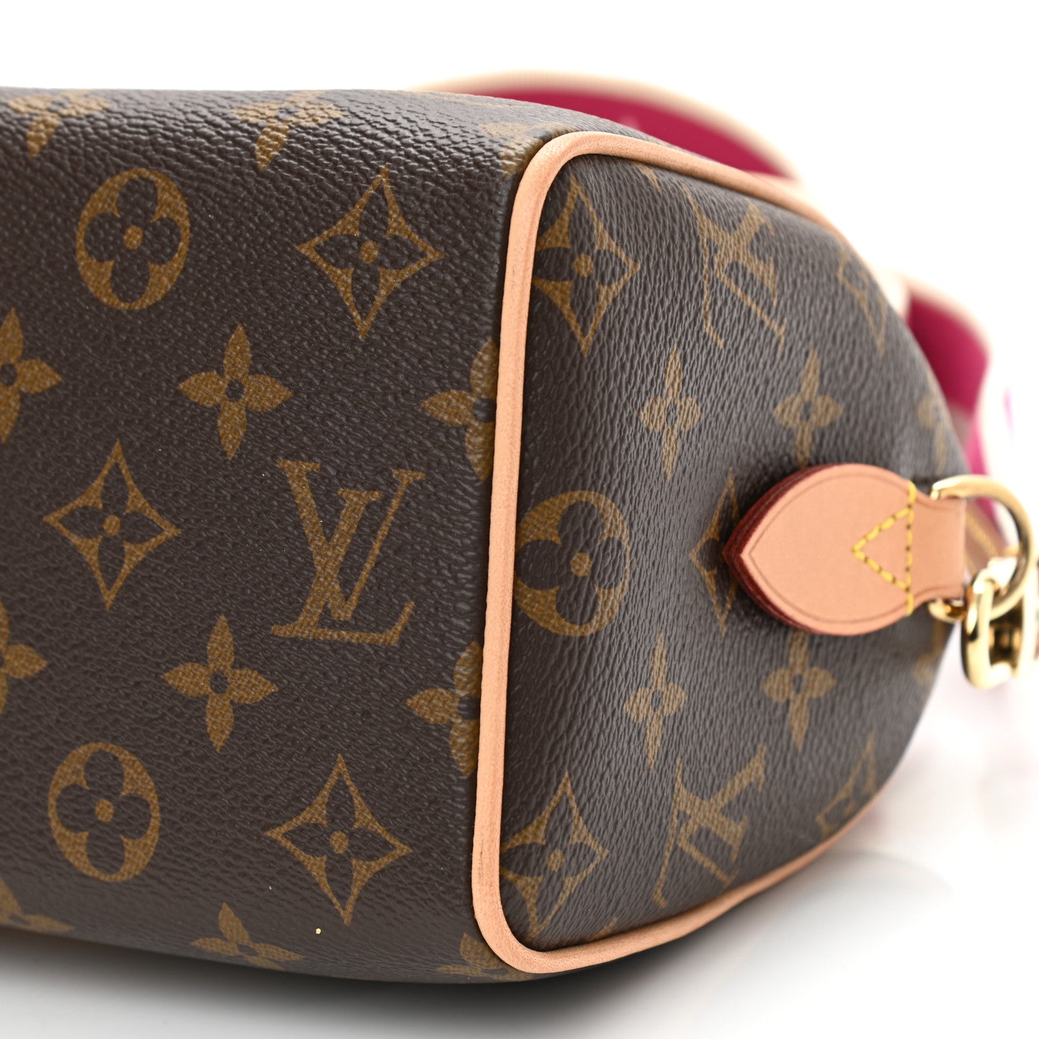 Louis Vuitton Monogram Speedy Bandouliere 20 Fuchsia 9 of 10