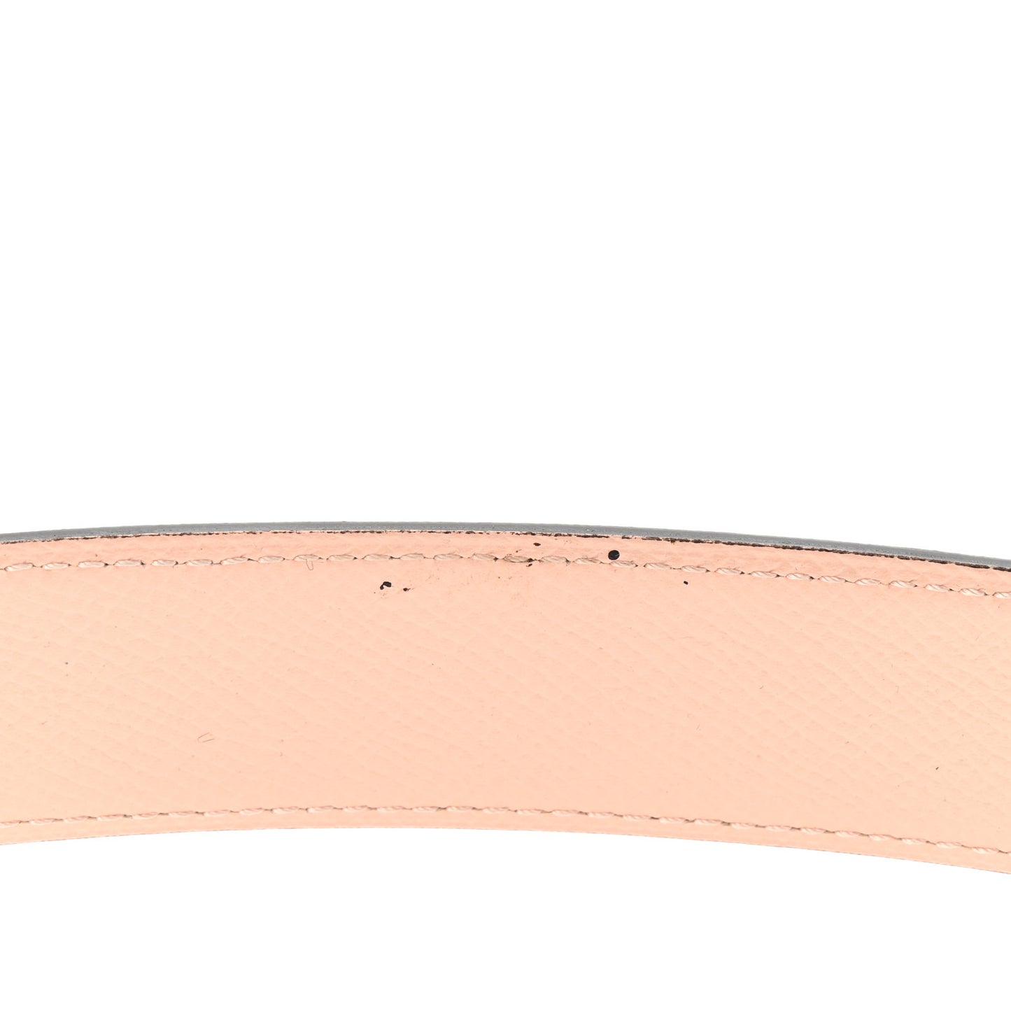 Epsom Swift 32mm Guilloche H Belt 90 Bleu Ocean Rose Eglantine