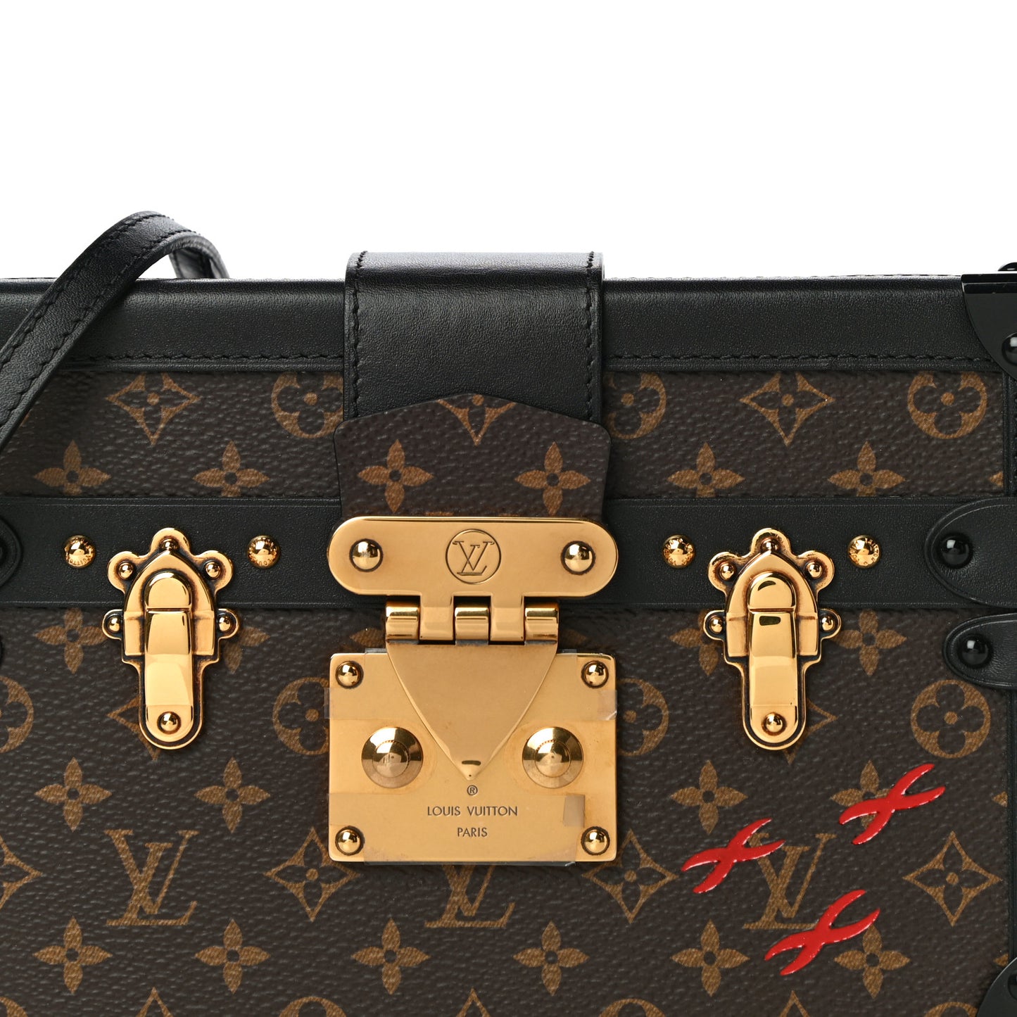 Monogram Petite Malle Black