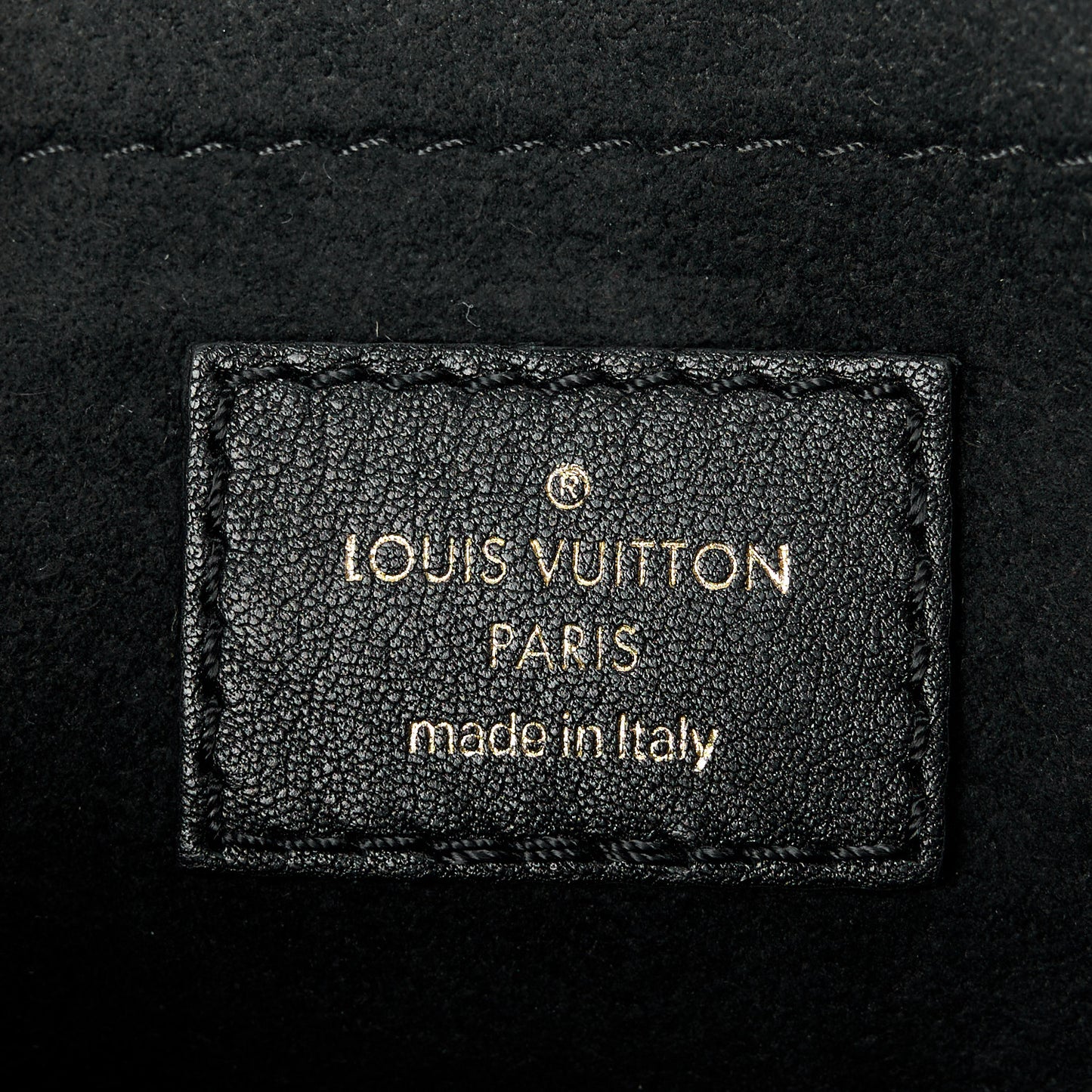 Calfskin LV New Wave Chain Bag Black