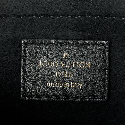 Louis Vuitton Calfskin LV New Wave Chain Bag Black 6 of 10