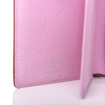 Louis Vuitton Monogram Multicolor Joey Wallet White Litchi 6 of 9