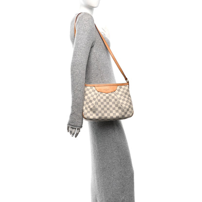 Louis Vuitton Damier Azur Siracusa PM 2 of 9