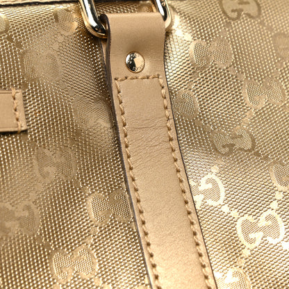 Gucci Imprime Monogram Medium Joy Boston Champagne 25 of 26