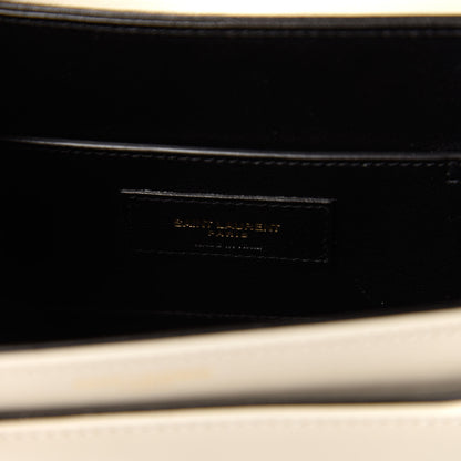 Saint Laurent Calfskin Le 61 Shoulder Bag White 8 of 10