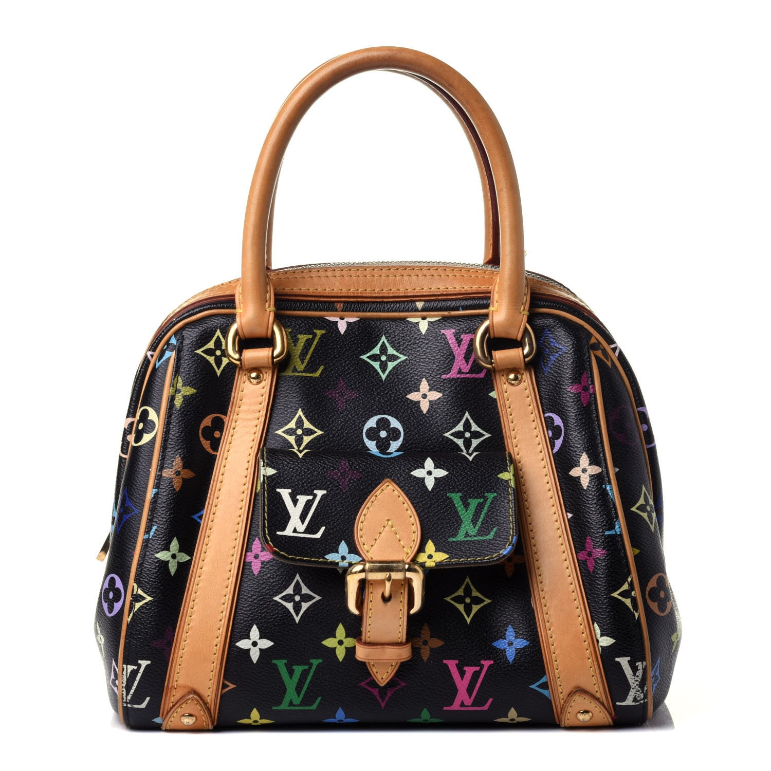 Louis Vuitton Monogram Multicolor Priscilla Black 1 of 5