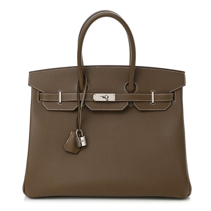 Hermes Epsom Birkin 35 Etoupe 1 of 11