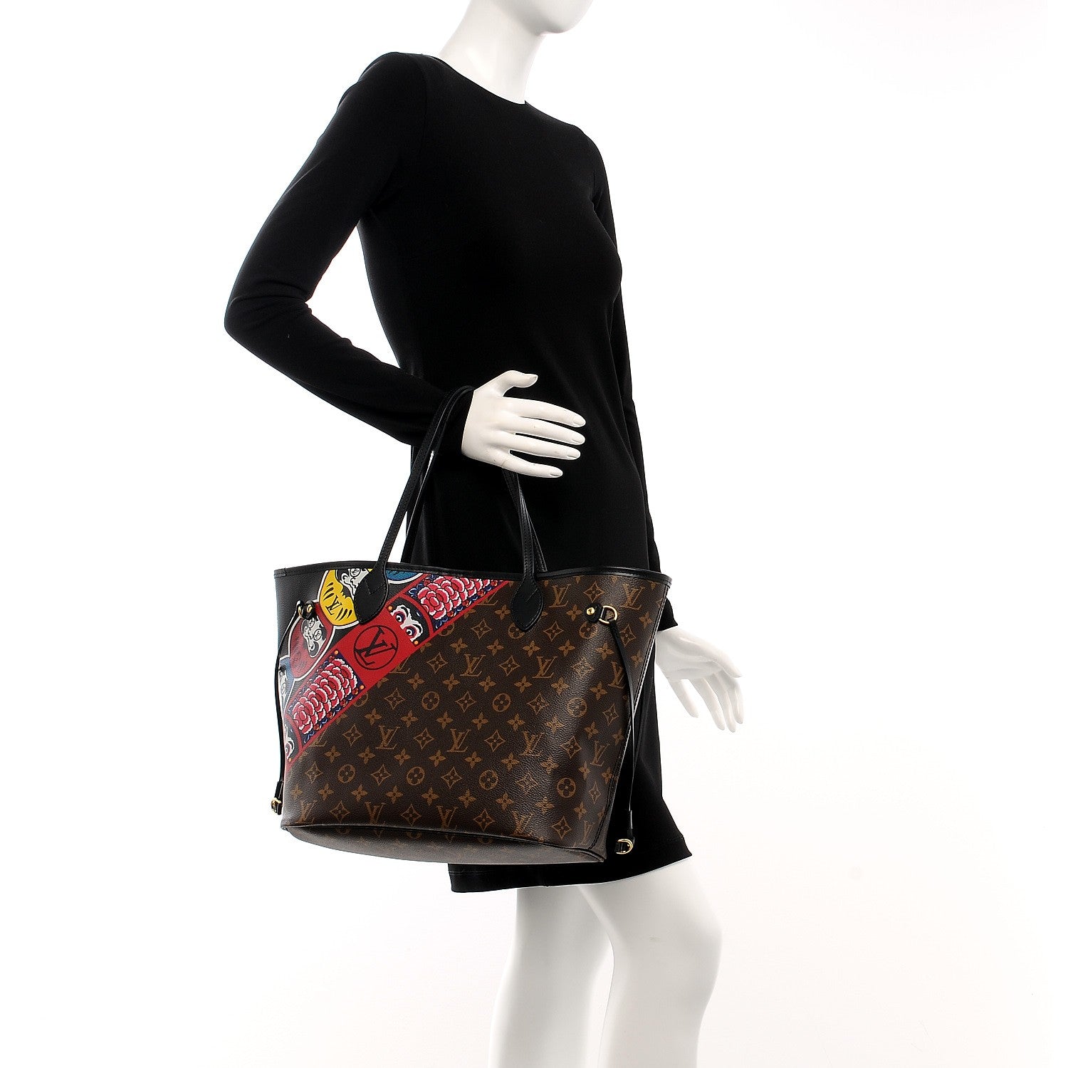 Louis Vuitton Monogram Kabuki Neverfull MM 2 of 10