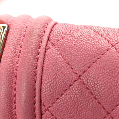Chanel Caviar Quilted Small Boy Flap Pink 10 of 16
