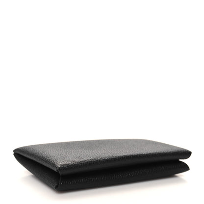 Hermes Epsom Calvi Card Case Black 4 of 10