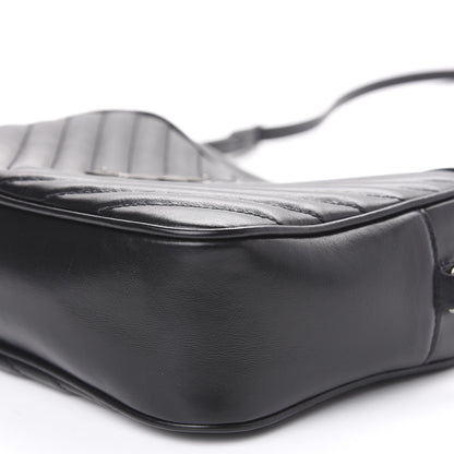 Saint Laurent Calfskin Matelasse Monogram Lou Camera Bag Black 10 of 10
