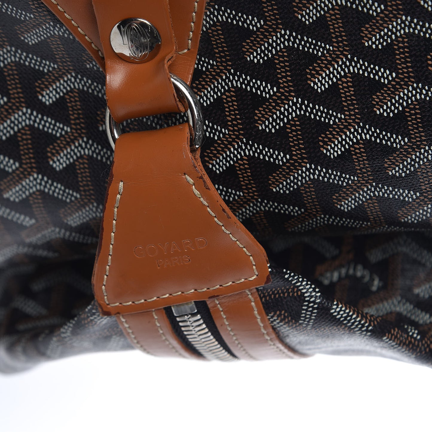Goyardine Boeing 55 Black Gold