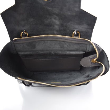 Celine Grained Calfskin Micro Belt Bag Grey 5 of 11