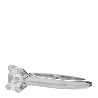 Cartier Platinum Diamond 1.06ct Solitaire 1895 Engagement Ring 47 4 3 of 7