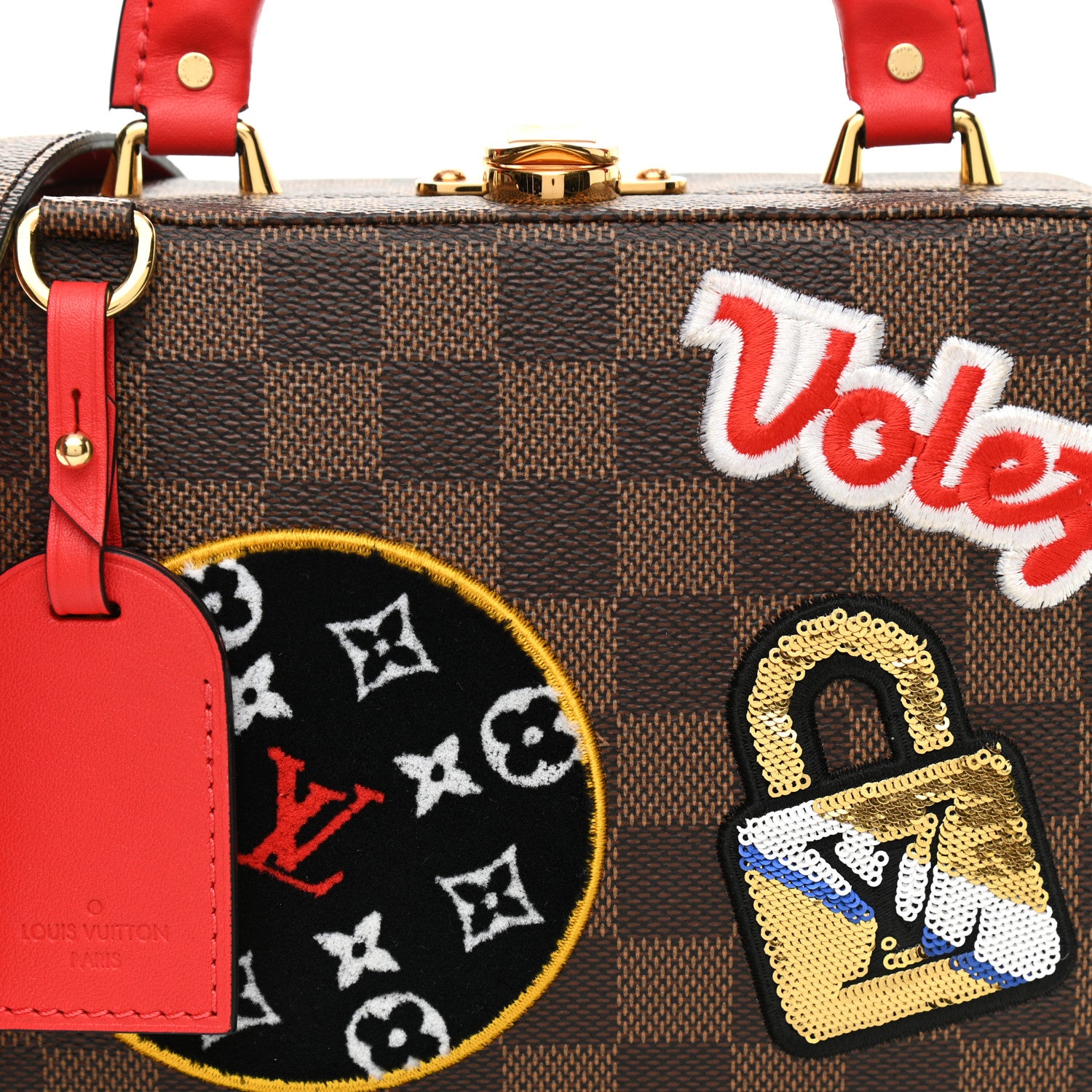 Louis Vuitton Damier Ebene LV Stories Box 7 of 10
