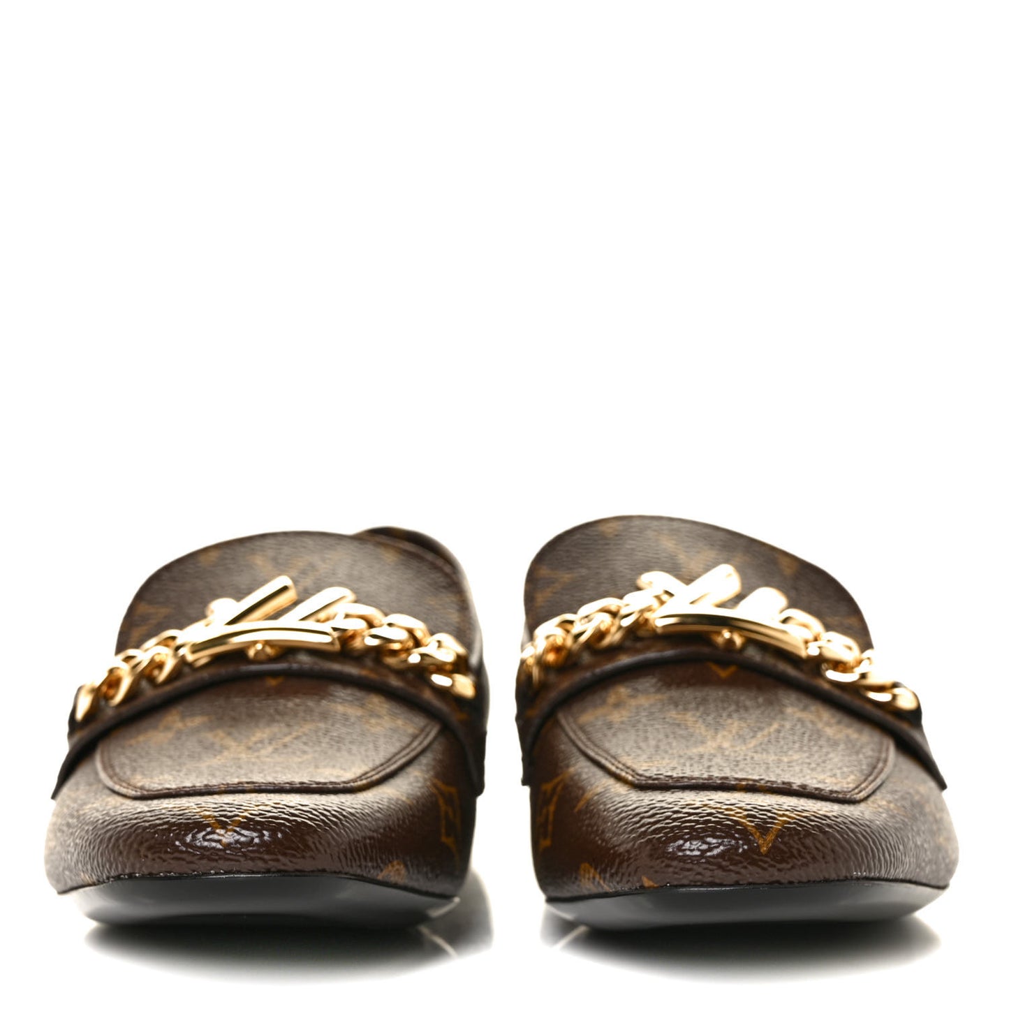 Monogram Upper Case Flat Loafer 37