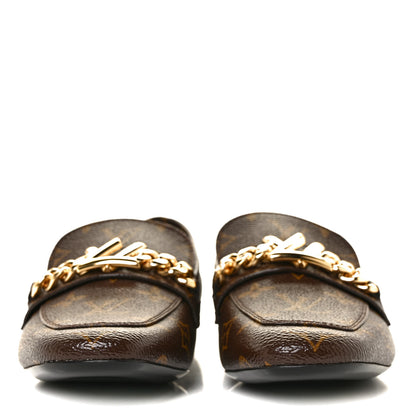 Louis Vuitton Monogram Upper Case Flat Loafer 37 2 of 8